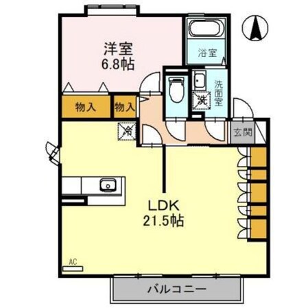 アザレアパーク　Ｈ棟の物件間取画像